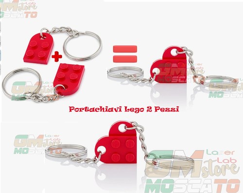 Portachiavi coppia cuore - portachiavi,