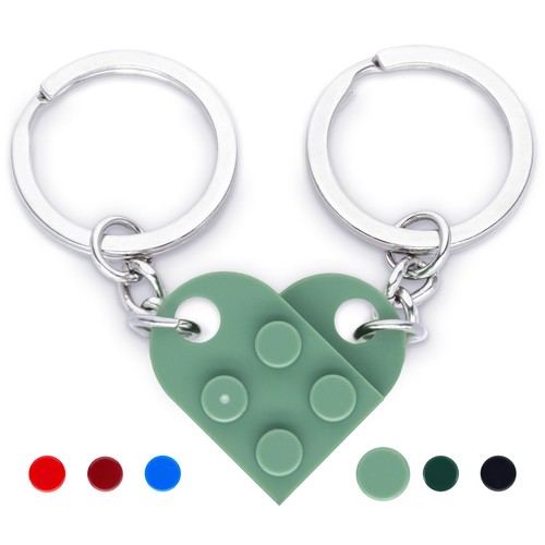 Portachiavi coppia cuore per - coppia,