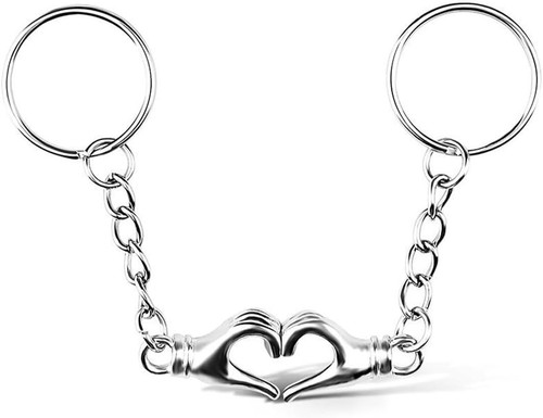 Portachiavi cuore lui - cuore,