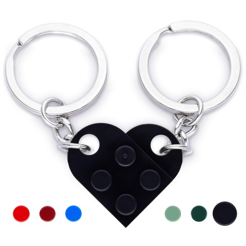 Portachiavi coppia cuore per - portachiavi, cuore,