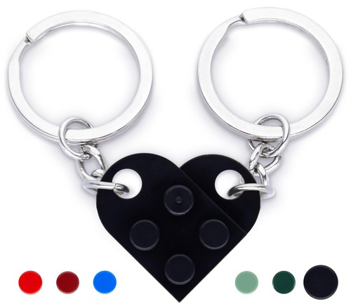 Portachiavi coppia cuore - portachiavi,